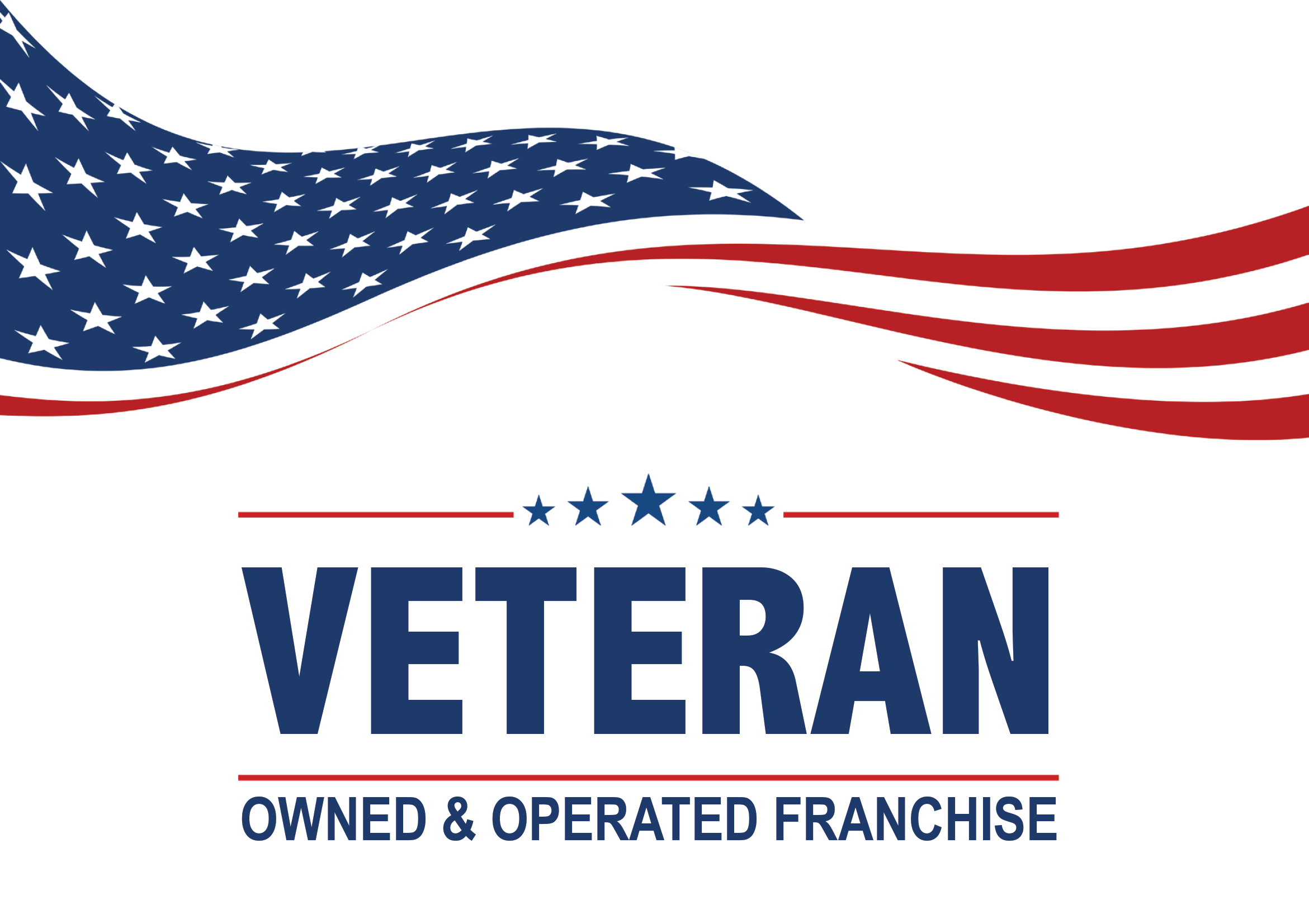 Veteran Owned and Operated Franchise graphic