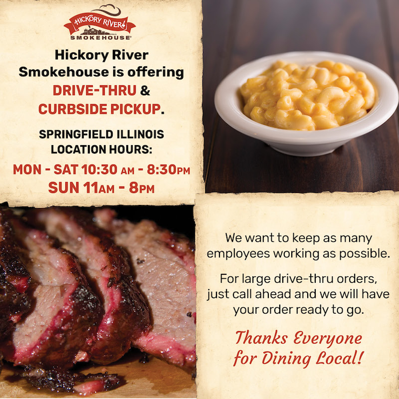 Springfield, Illinois · Hickory River Smokehouse • Hickory River Smokehouse